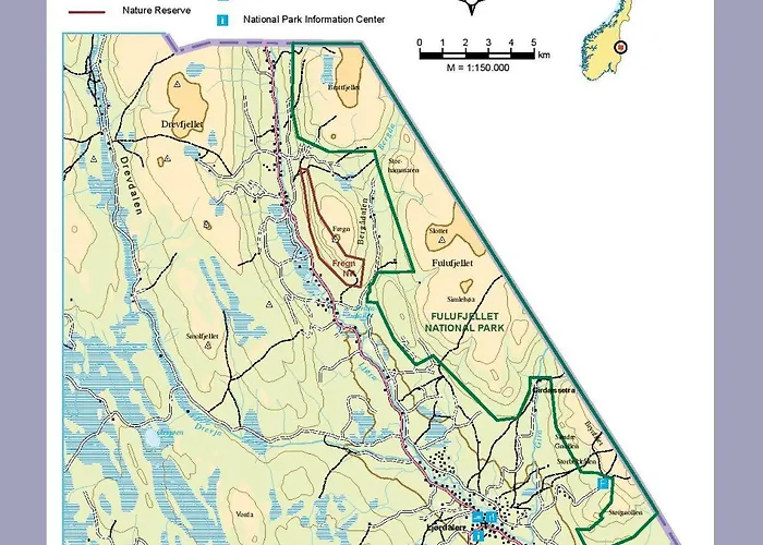 Apartman 12 - Fulufjellets Nasjonalparker - Sno - Alpint - Langrenn - Snoscooter *
