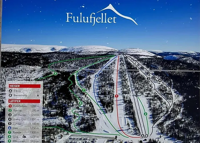 Apartman 12 - Fulufjellets Nasjonalparker - Sno - Alpint - Langrenn - Snoscooter Ljørdal